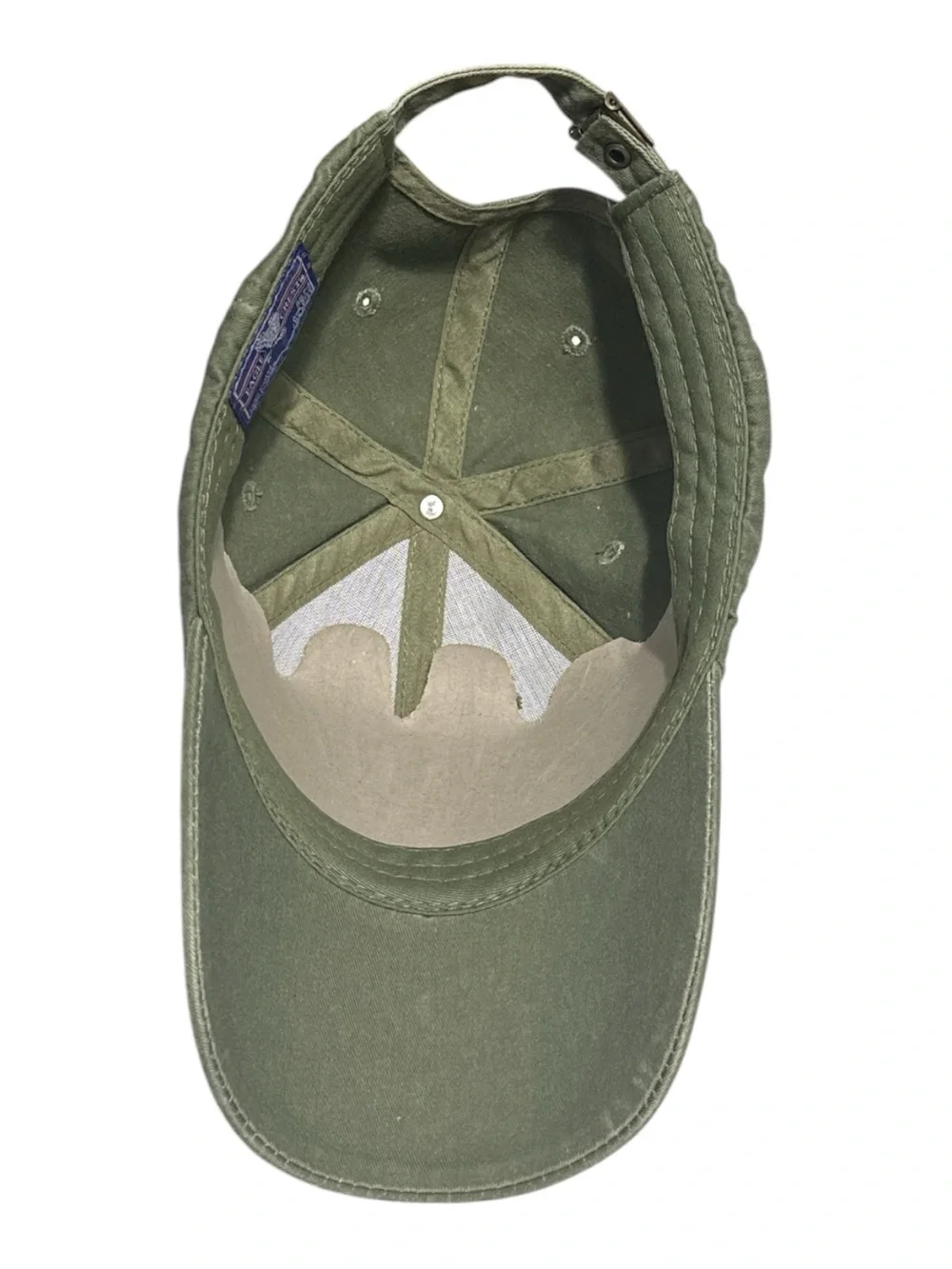 Lead Delivery System Embroidered Olive Baseball Cap
